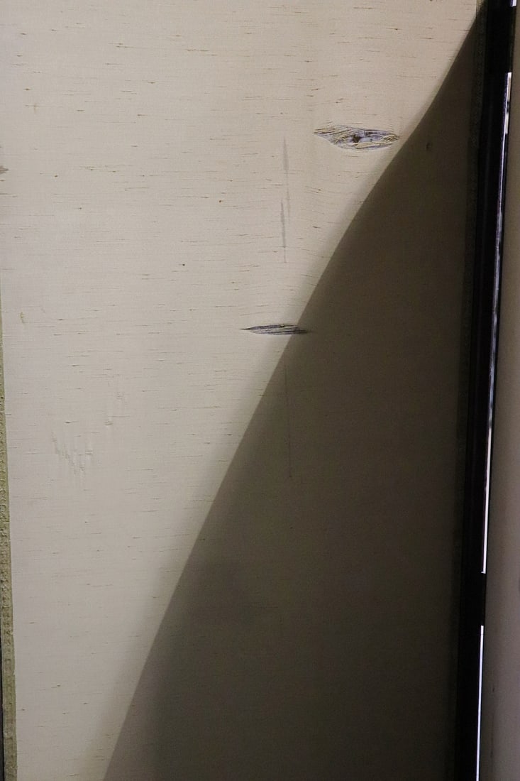 4 PANEL NEEDLEPOINT SCREEN DIVIDER - 14