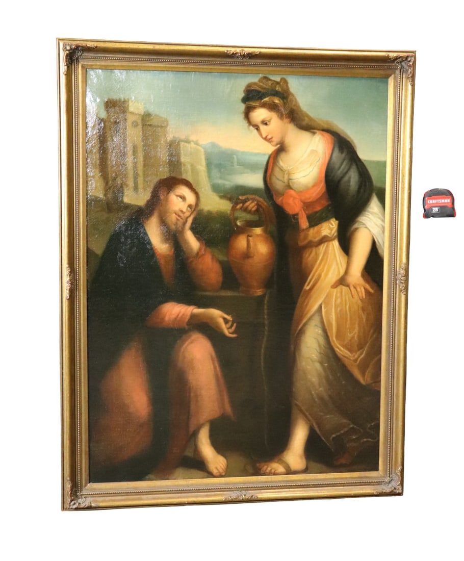 OIL PAINTING MAN & WOMAN (1 of 10)