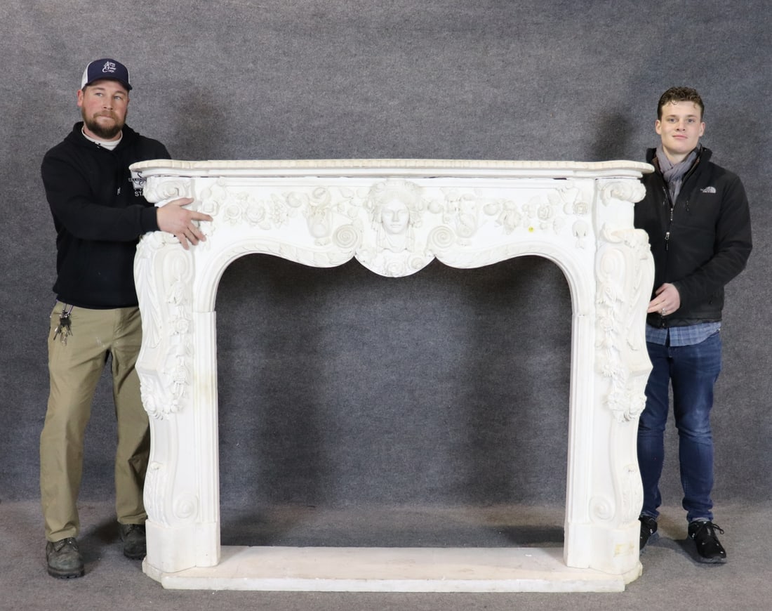 MARBLE FIREPLACE - 2