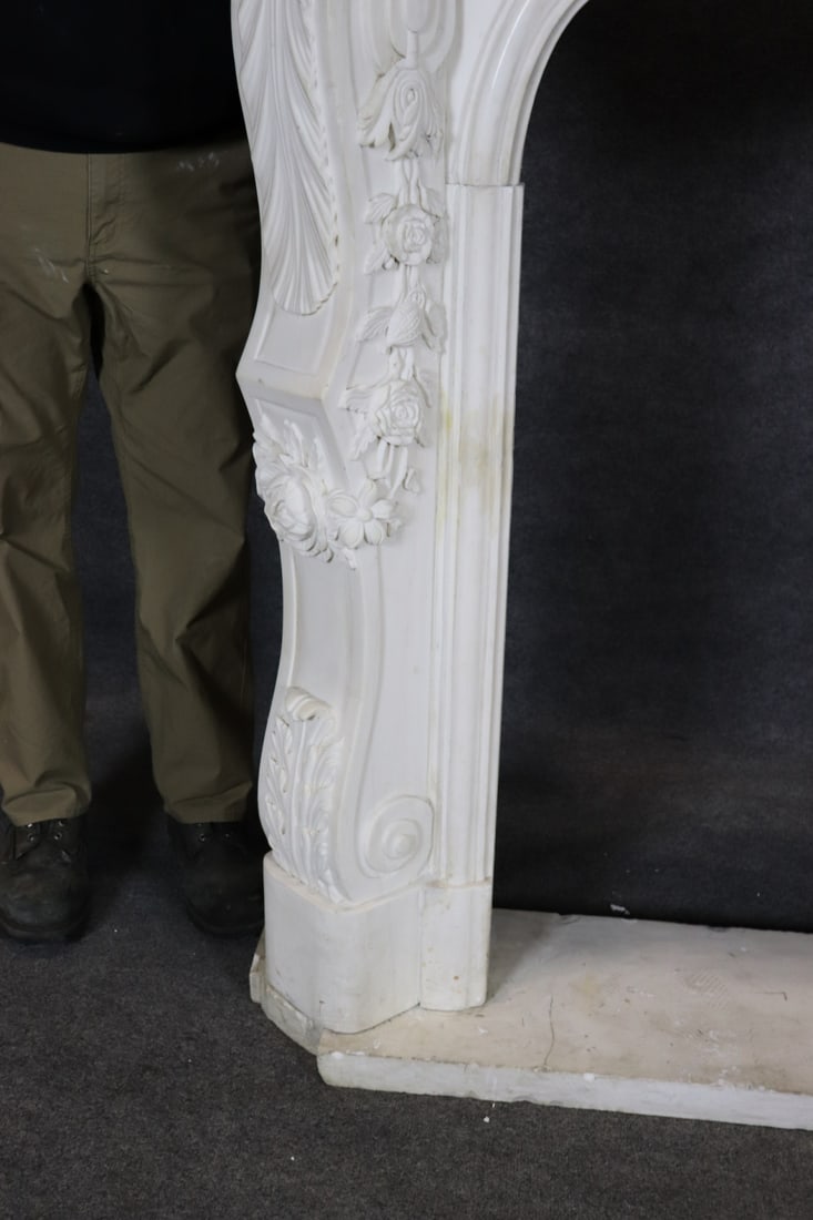 MARBLE FIREPLACE - 4