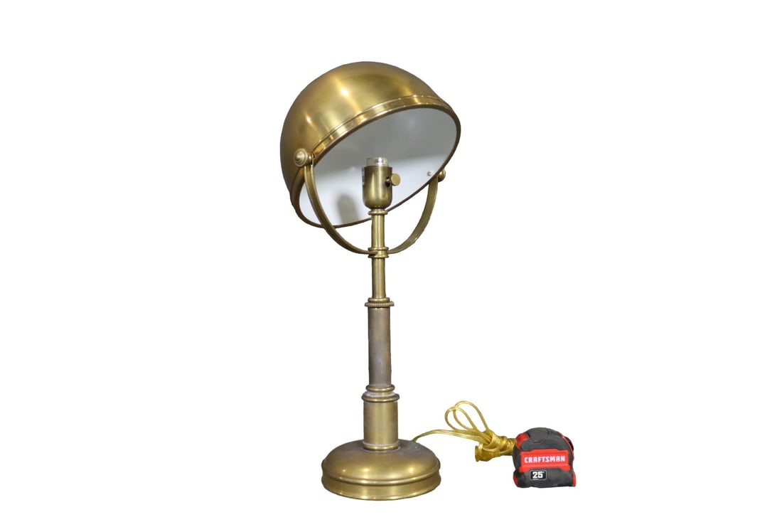 SIGNED RALPH LAUREN BRASS TABLE LAMP (1 of 7)