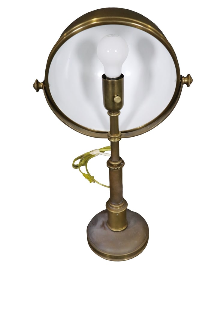 SIGNED RALPH LAUREN BRASS TABLE LAMP (1 of 6)
