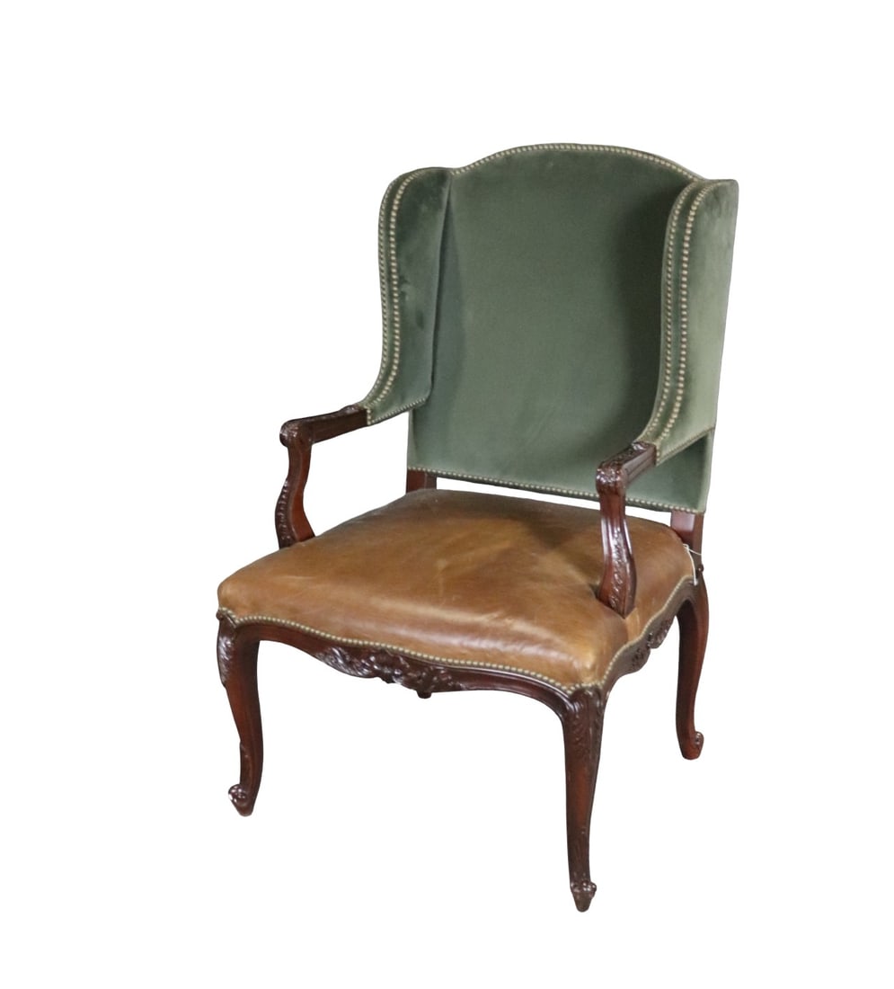 UNSIGNED RALPH LAUREN CONSERVATORY GARDEN HOST CHAIR (1 of 8)