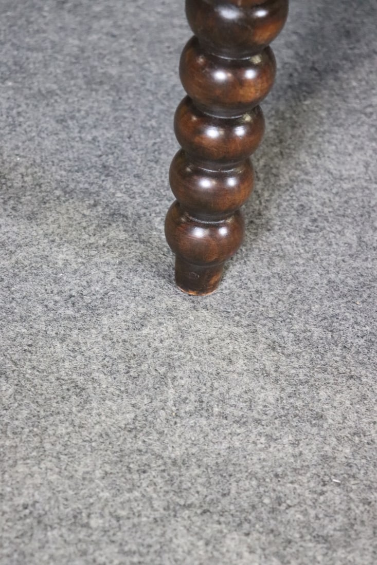 COMPANION PAIR SIGNED EJ VICTOR FOR RALPH LAUREN SPOOL ARM CHAIRS - 8