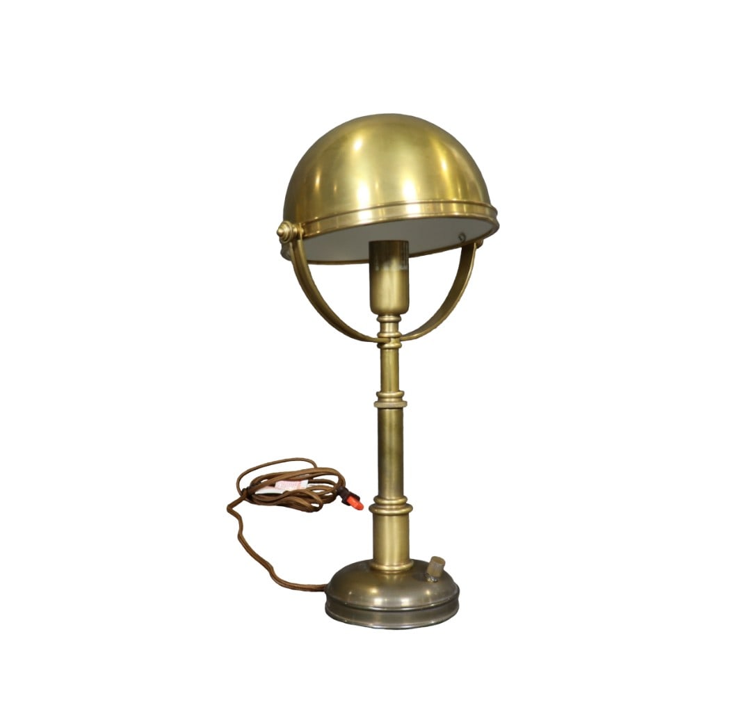 RALPH LAUREN CARTHAGE MINI BRASS TABLE LAMP (1 of 9)