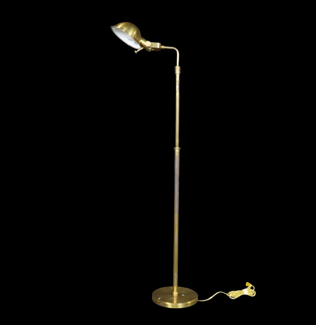 RALPH LAUREN BRASS ADJUSTABLE FLOOR LAMP (1 of 8)