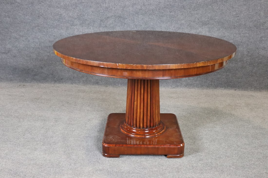 SIGNED RALPH LAUREN DINING TABLE - 2