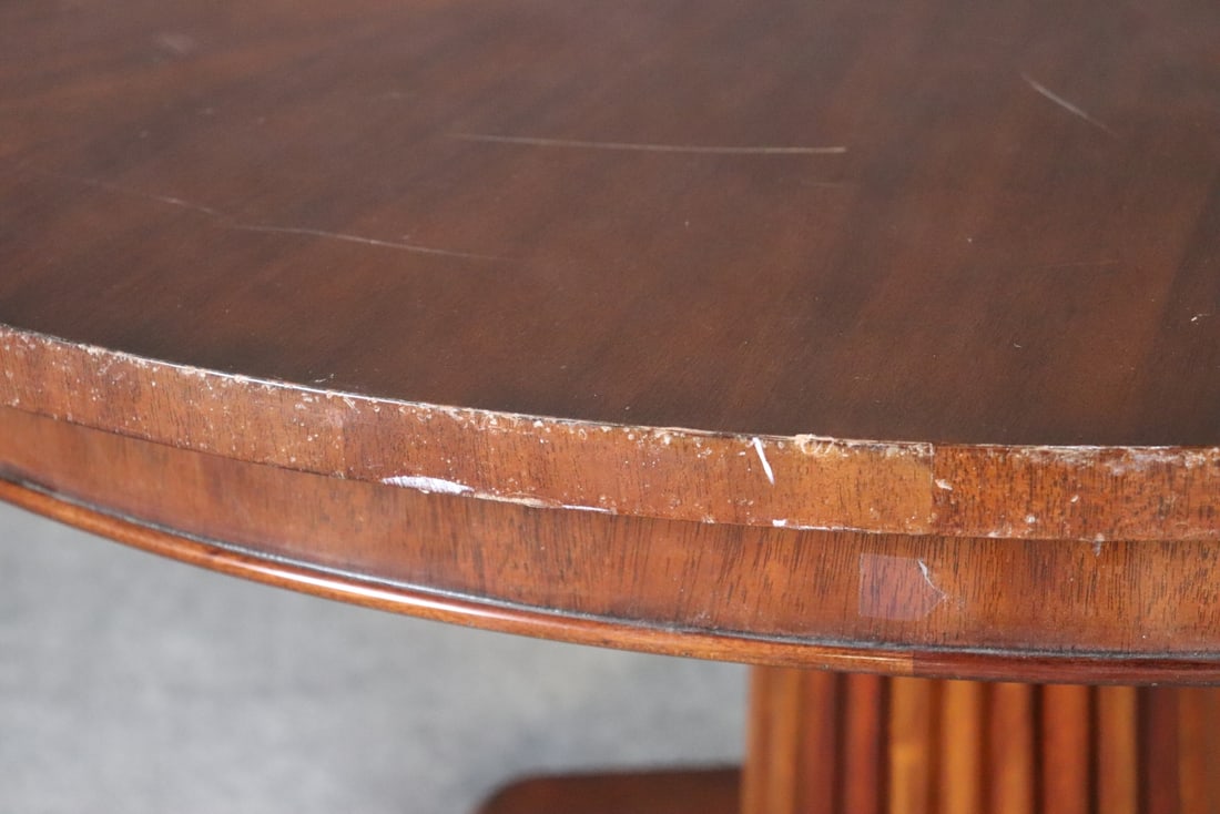SIGNED RALPH LAUREN DINING TABLE - 5