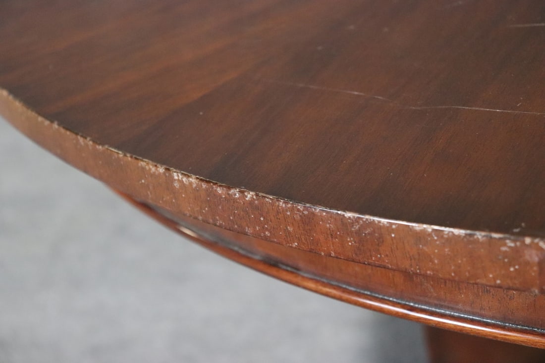 SIGNED RALPH LAUREN DINING TABLE - 6