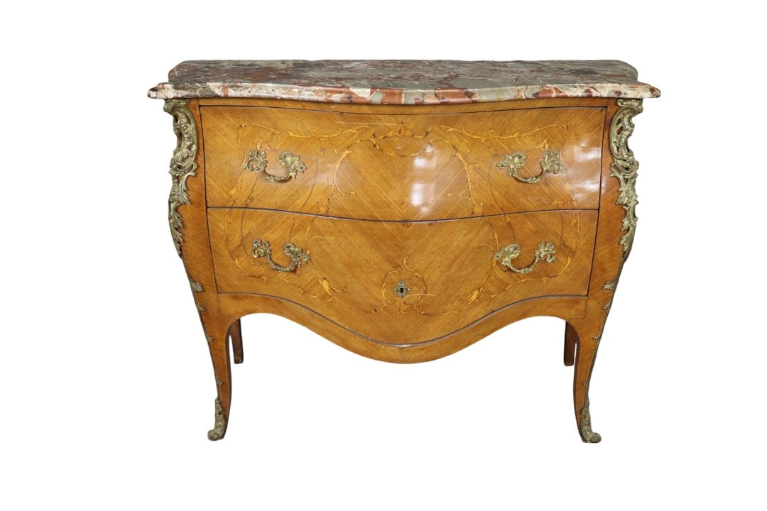 LOUIS XV STYLE FRENCH COMMODE (1 of 17)