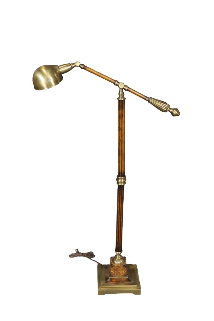 FAUX BAMBOO FLOOR LAMP (1 of 8)