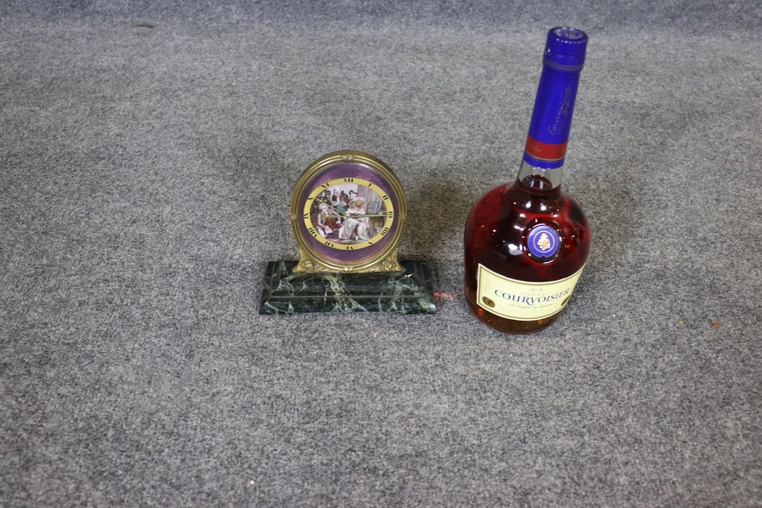 MINI CLOCK WITH MARBLE BASE - 3