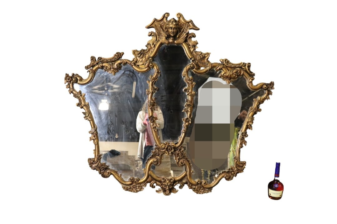 CARVED GILDED MIRROR (1 of 10)