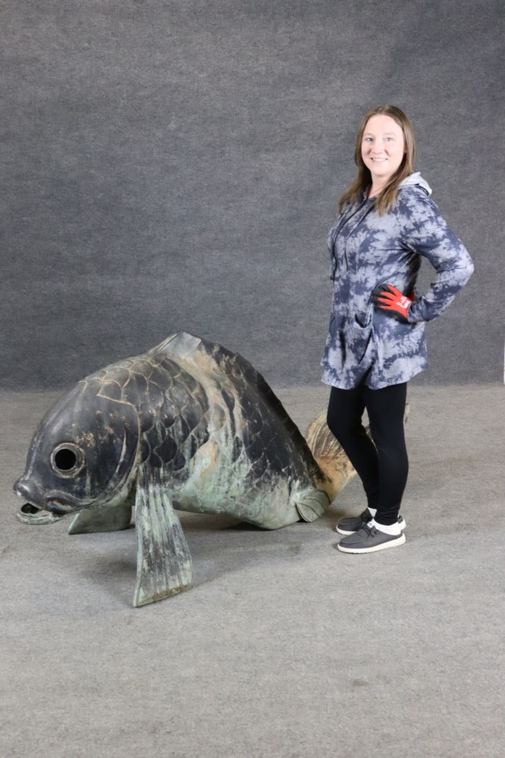 MONUMENTAL FISH STATUE - 2