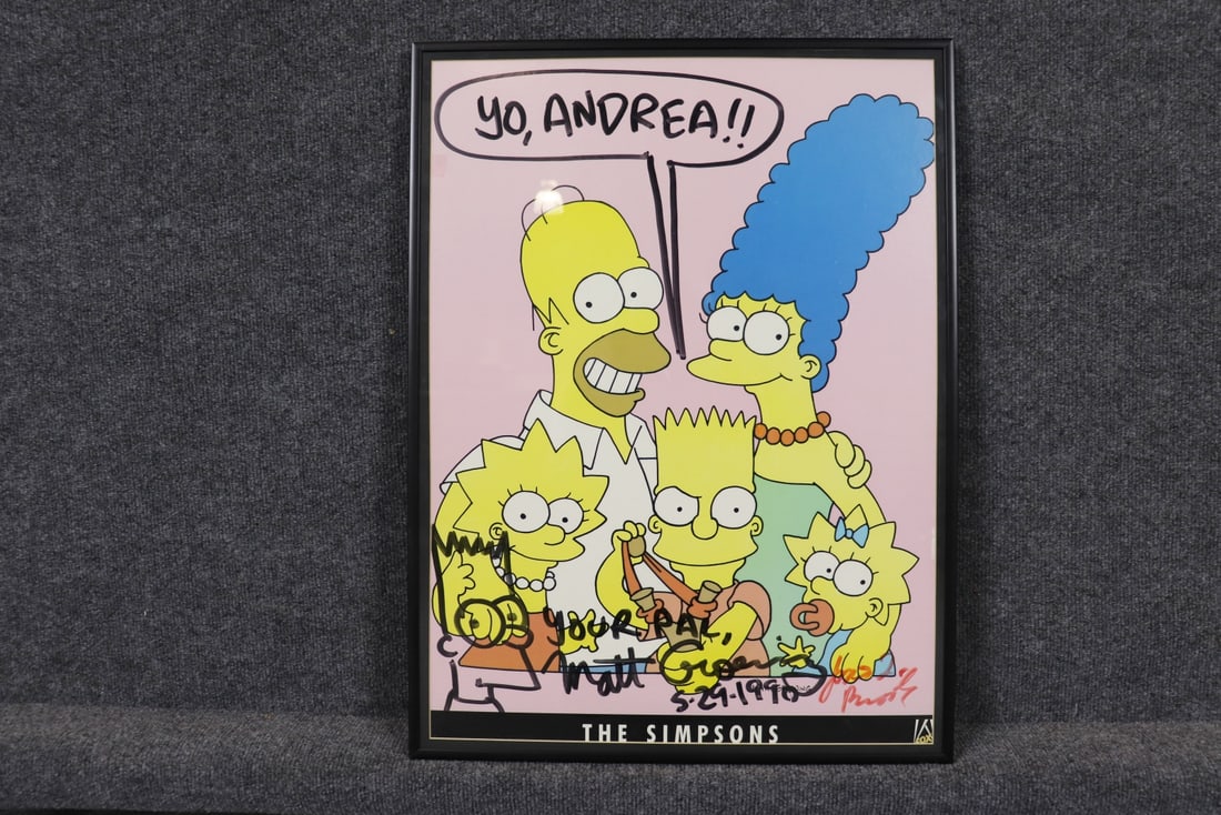SIGNED SIMPSON'S ART - 2