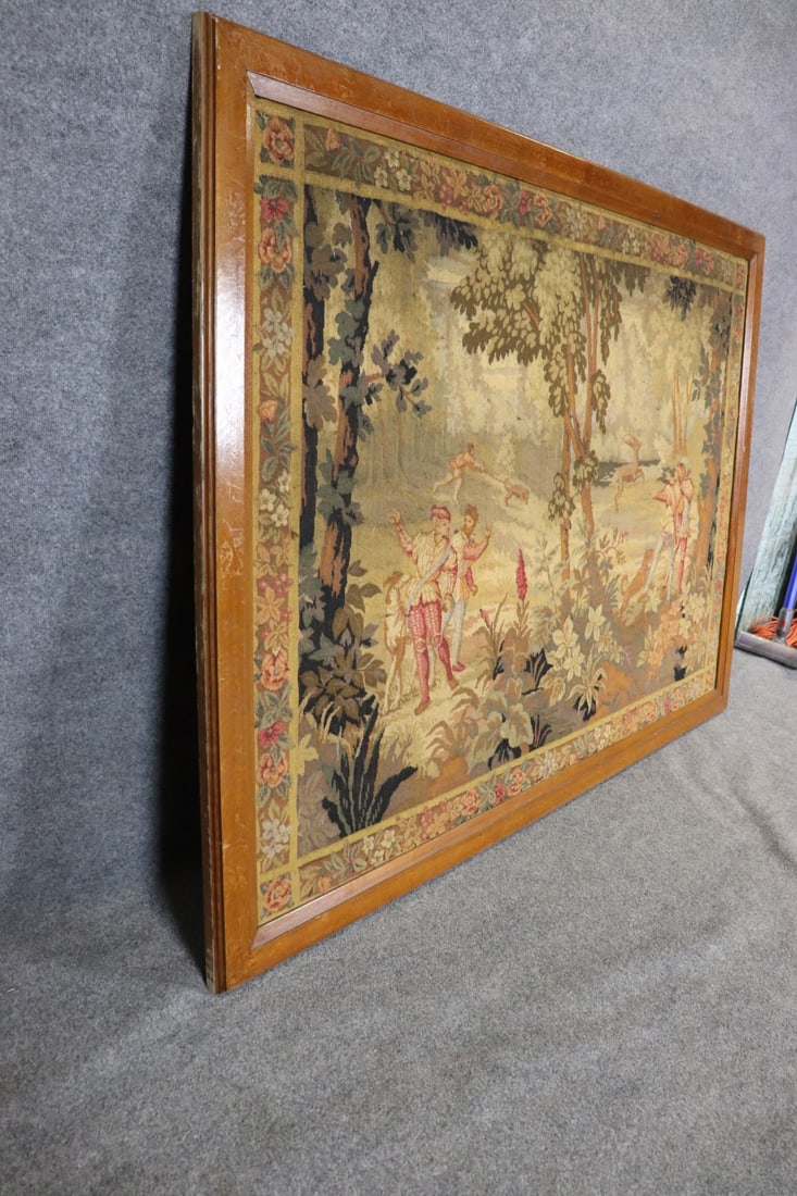 LARGE NEEDLEPOINT TAPESTRY - 7