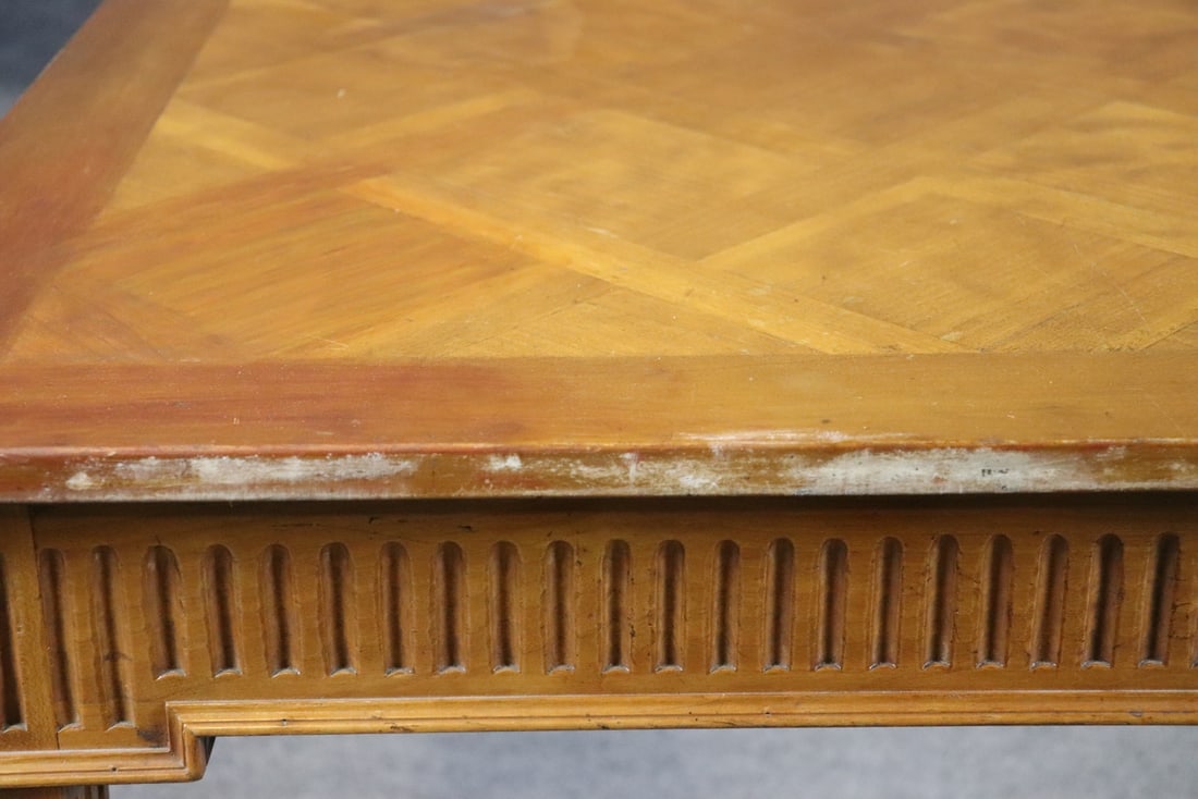 REGENCY INLAY DINING TABLE - 3