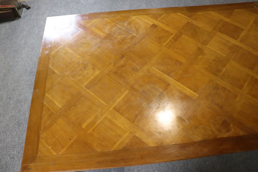 REGENCY INLAY DINING TABLE - 5