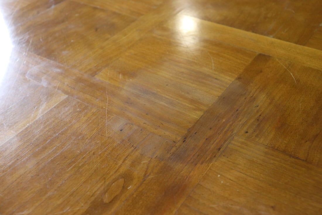 REGENCY INLAY DINING TABLE - 6