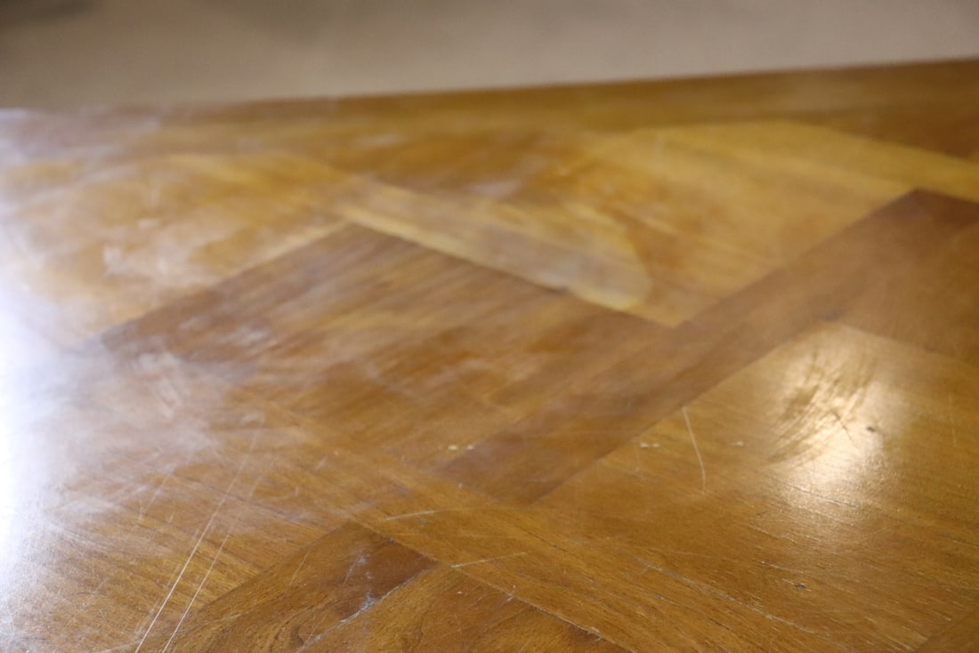 REGENCY INLAY DINING TABLE - 7
