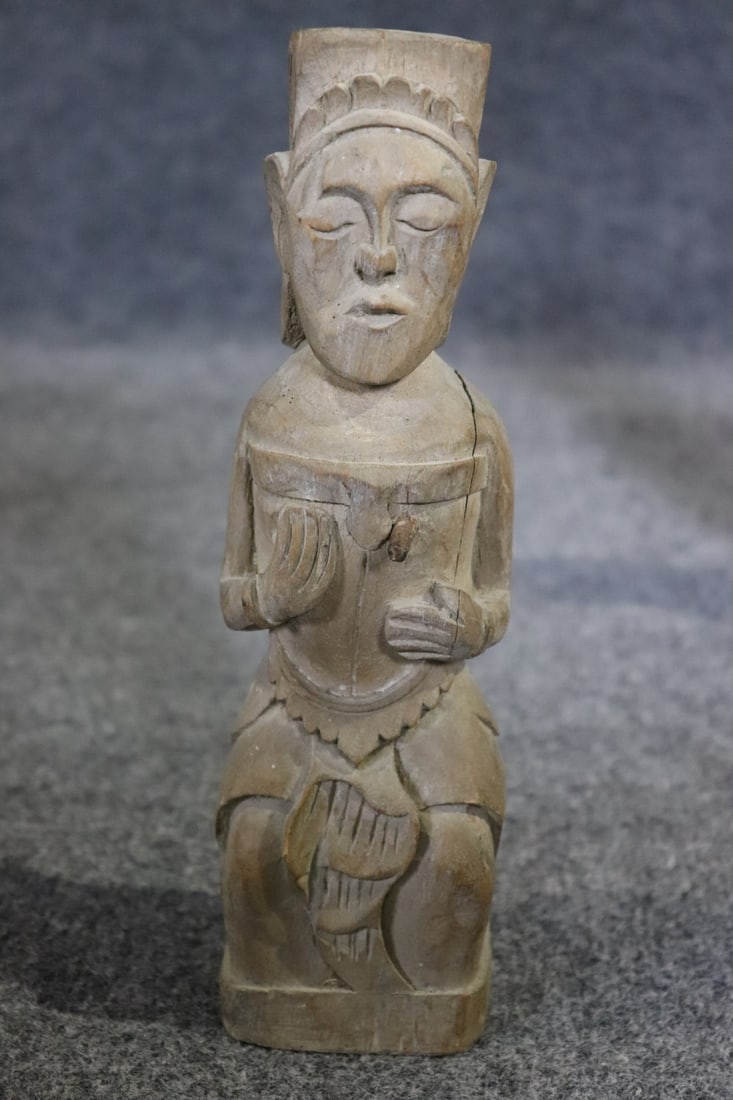 8 CARVED FIGURES - 8