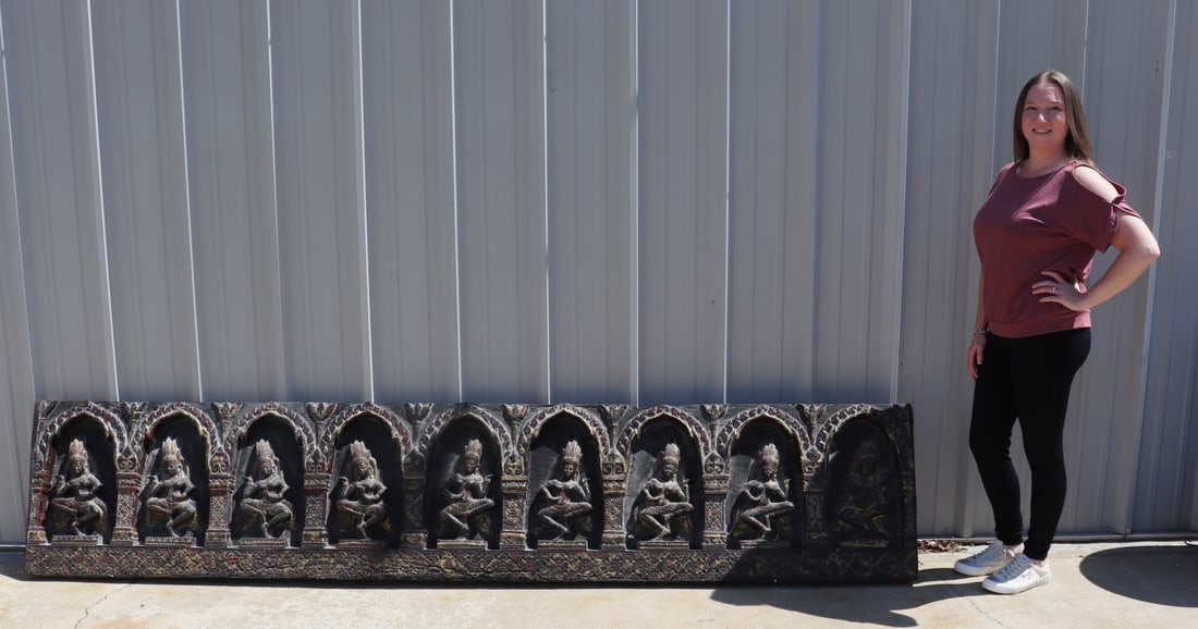 ANTIQUE FAR EASTERN ARCHITECTUAL ELEMENT - 3