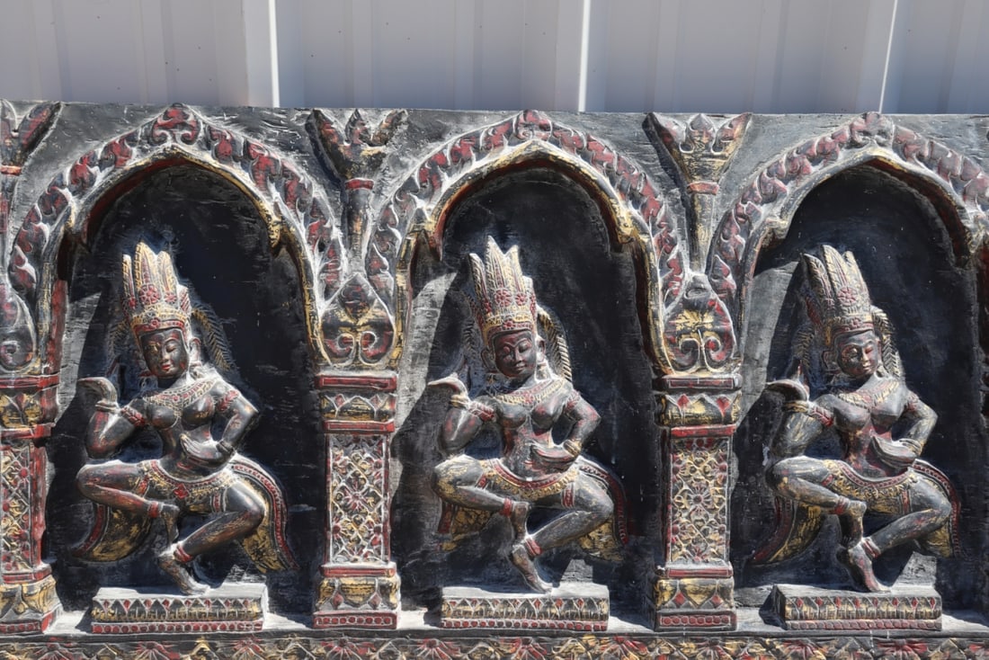 ANTIQUE FAR EASTERN ARCHITECTUAL ELEMENT - 5