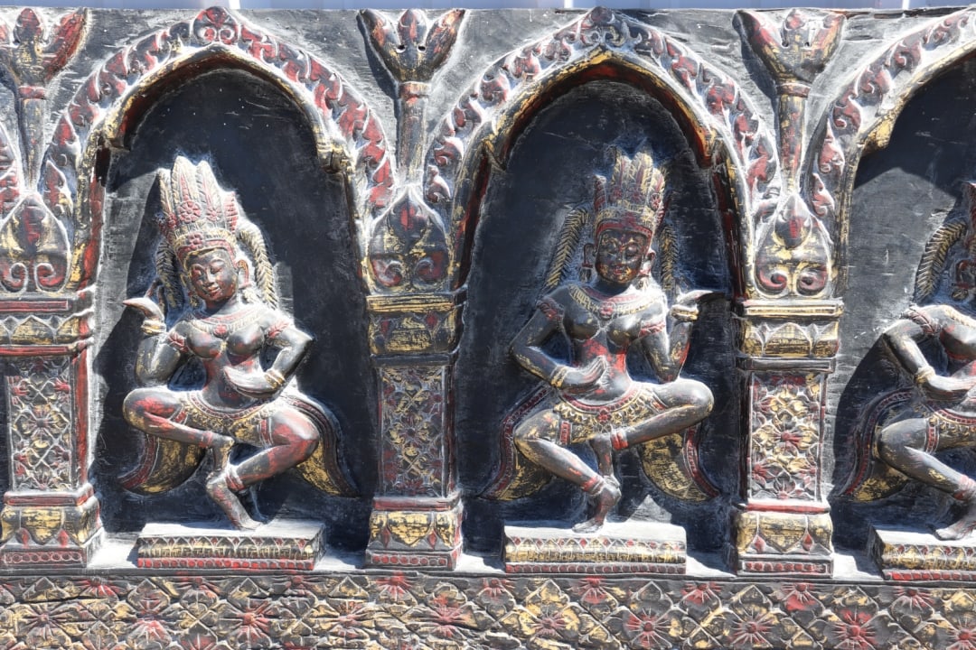 ANTIQUE FAR EASTERN ARCHITECTUAL ELEMENT - 6