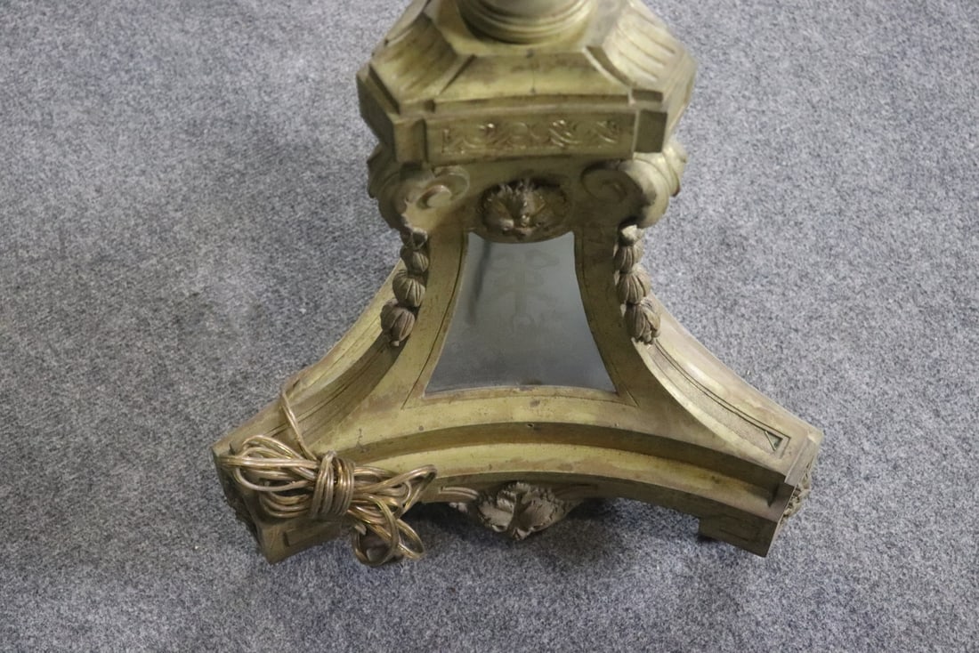 FRENCH ORMOLU FLOOR LAMP - 6