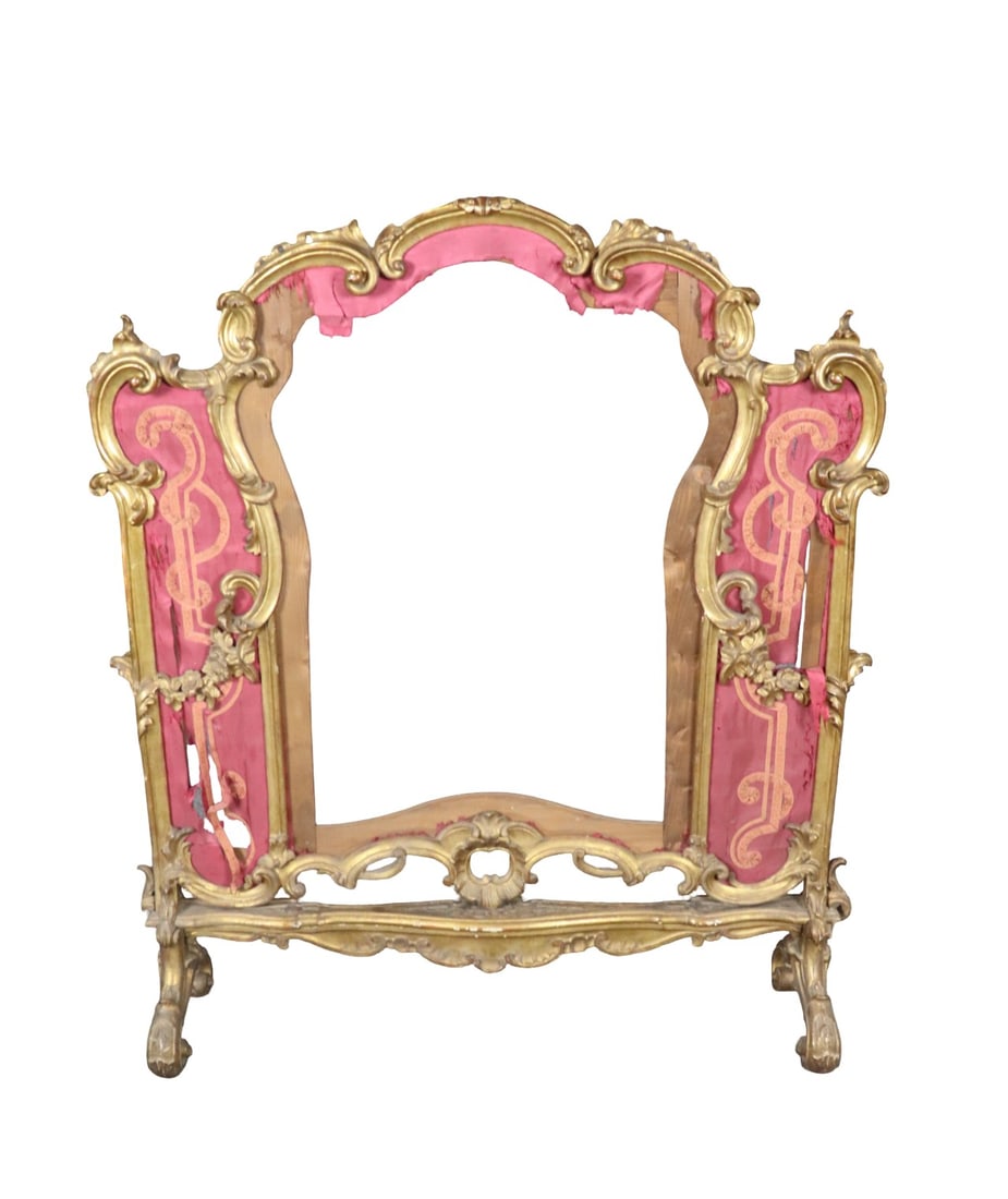 ITALIAN GOLD LEAF FIREPLACE SCREEN (1 of 17)