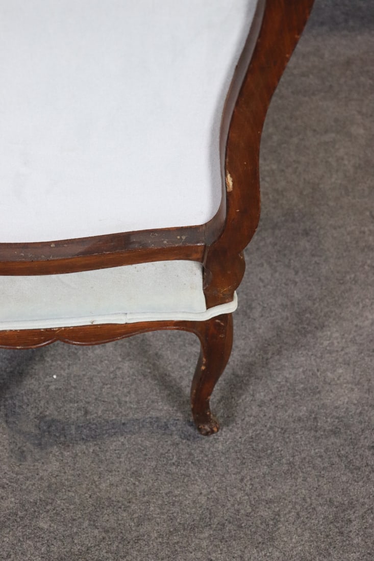 PAIR ANTIQUE SIDE CHAIRS - 4