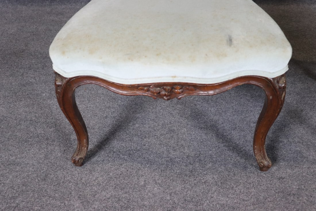 PAIR ANTIQUE SIDE CHAIRS - 6