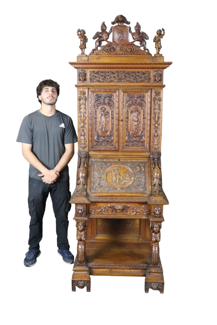 ITALIAN RJ HORNER MANNER LUIGI FRULLINI SECRETARY DESK (1 of 20)