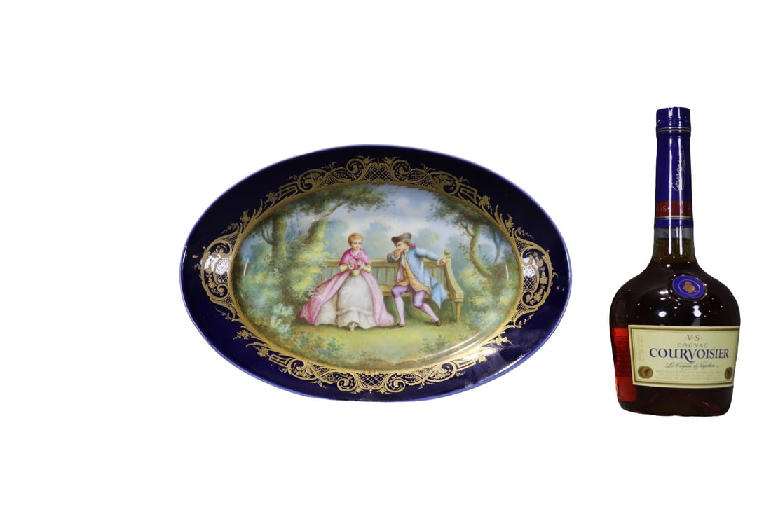 FRENCH SEVRES PORCELAIN TRAY (1 of 8)