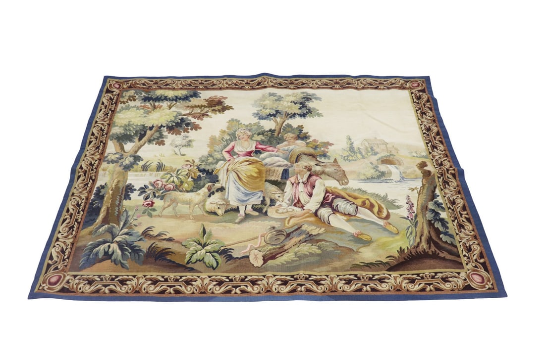 FLEMSISH PICTORIAL WALL TAPESTRY (1 of 10)