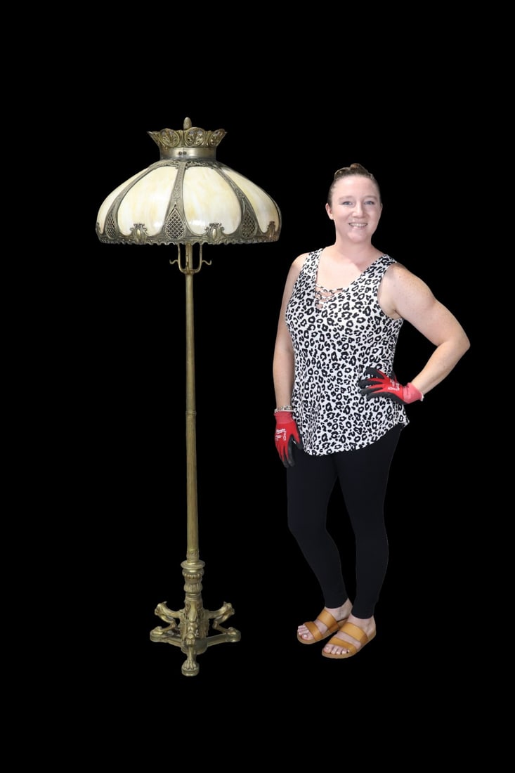 ART NOUVEAU FLOOR LAMP (1 of 13)