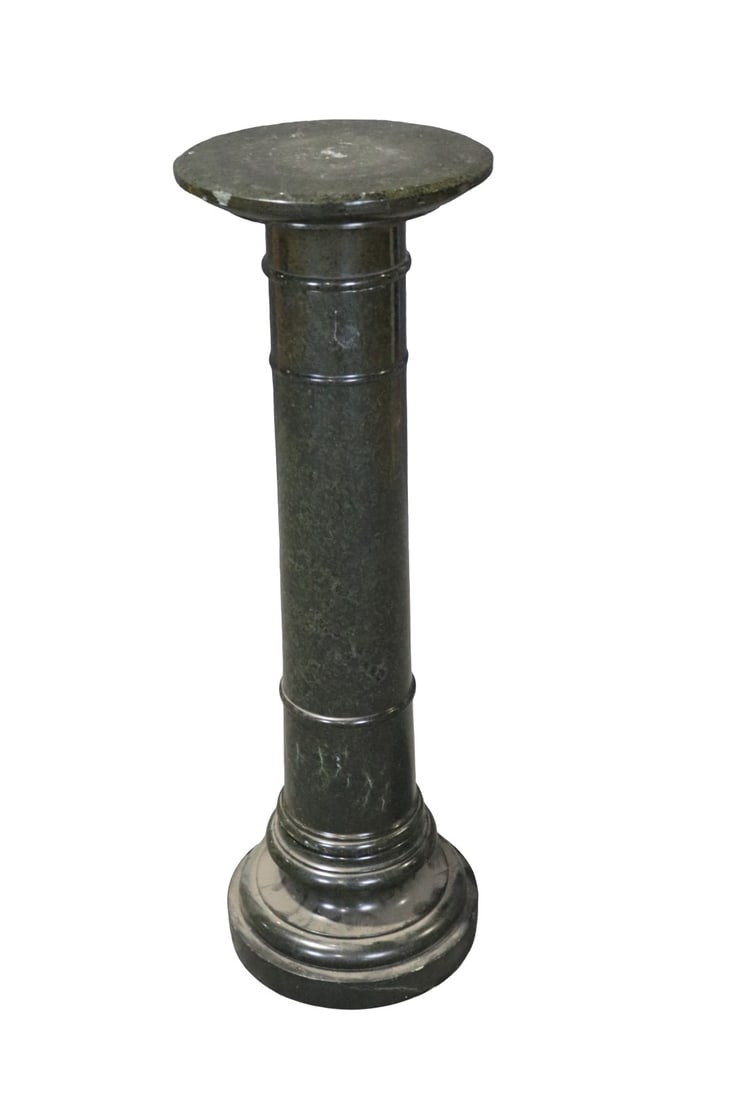 3 PIECE MARBLE PEDESTAL (1 of 8)