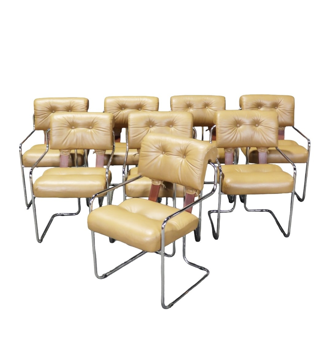8 GUIDO FALESCHINI FOR MARIANI TUCROMA DINING CHAIRS (1 of 14)