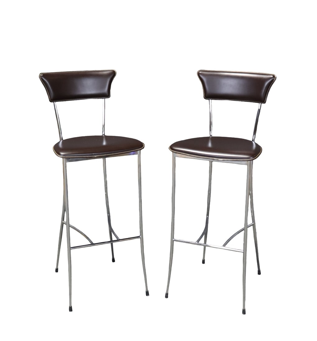 PAIR ITALIAN ARPER STOOLS (1 of 9)