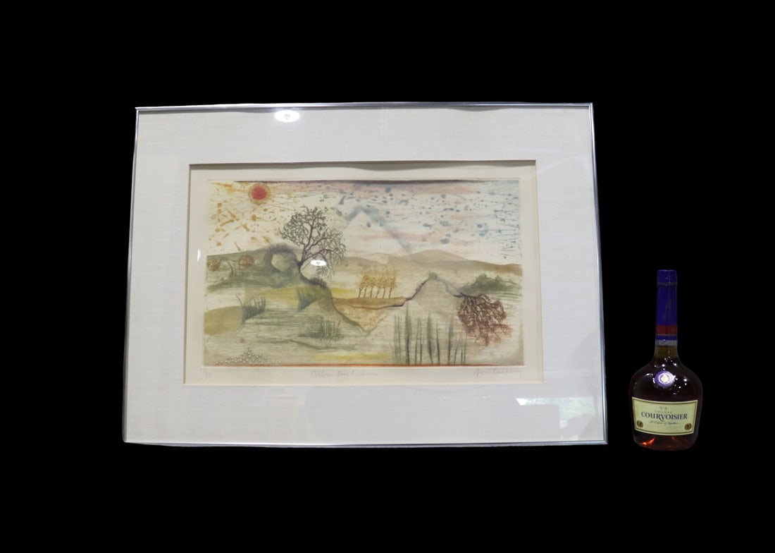 RENE CARCAN PENCIL SIGNED & NUMBERED PRINT (1 of 10)