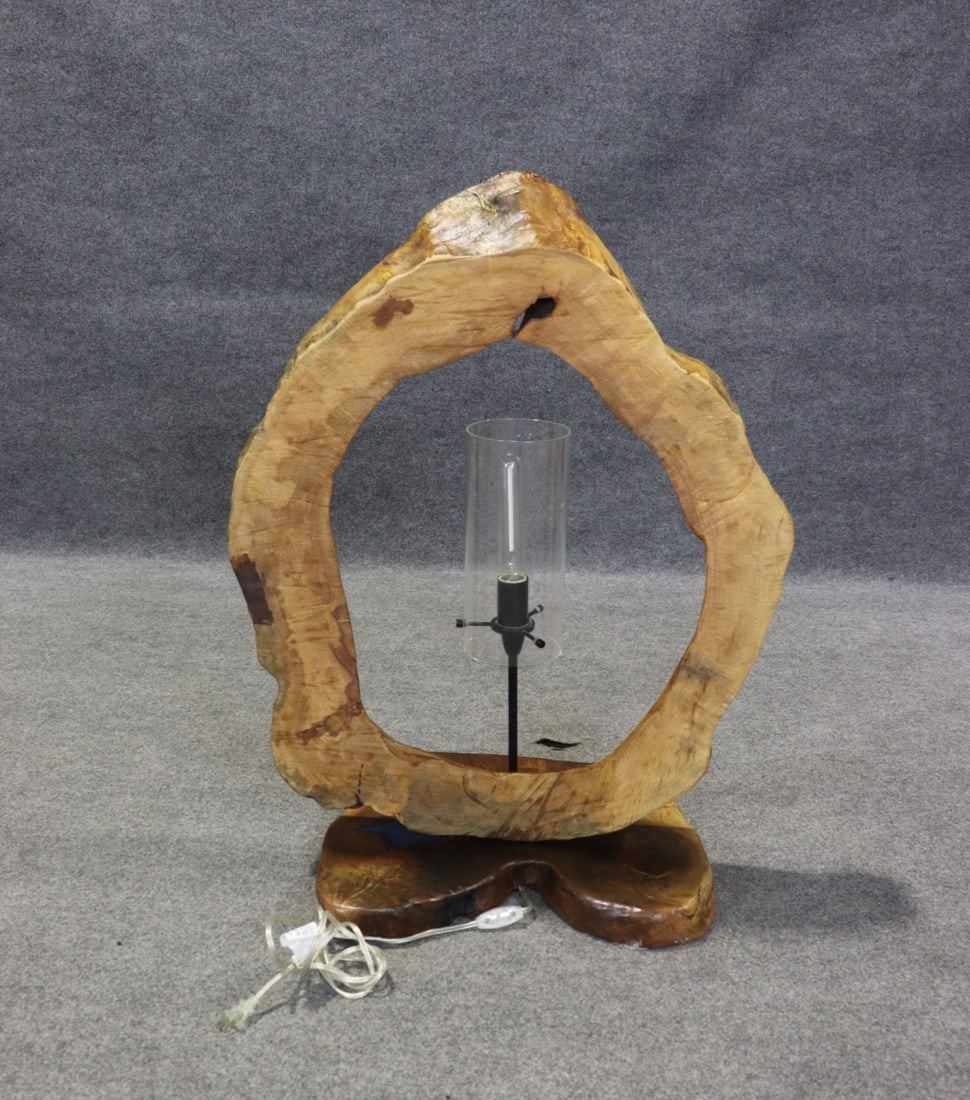 STUDIO STYLE HANDMADE RUSTIC TABLE LAMP - 5