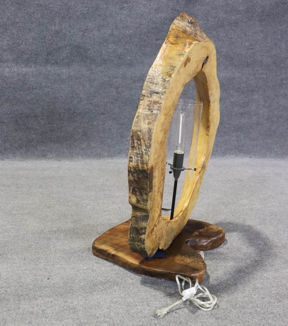 STUDIO STYLE HANDMADE RUSTIC TABLE LAMP - 6