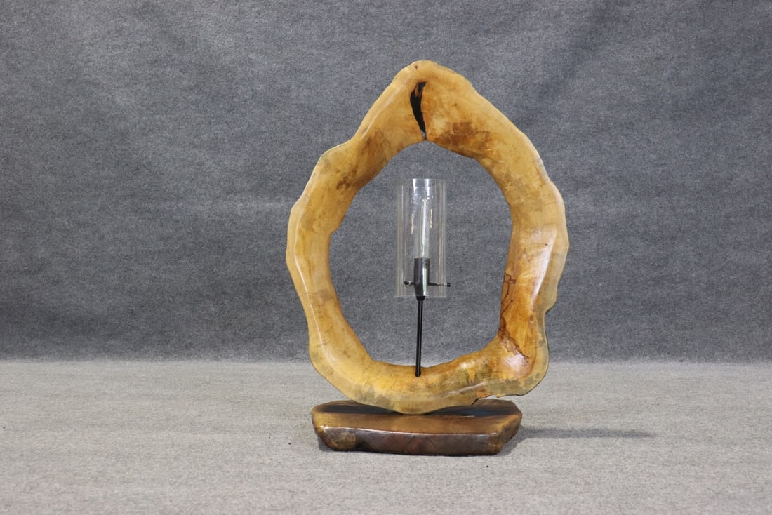 STUDIO STYLE HANDMADE RUSTIC TABLE LAMP - 7