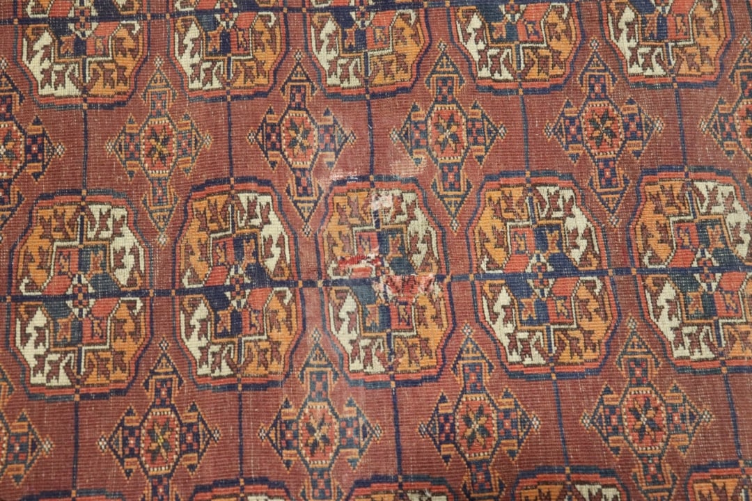 MULTICOLORED THROW RUG - 10