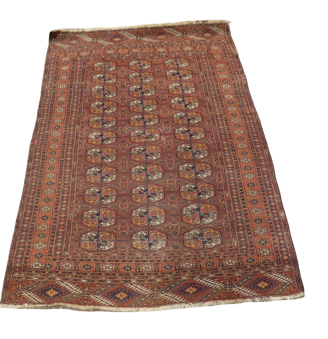 MULTICOLORED THROW RUG