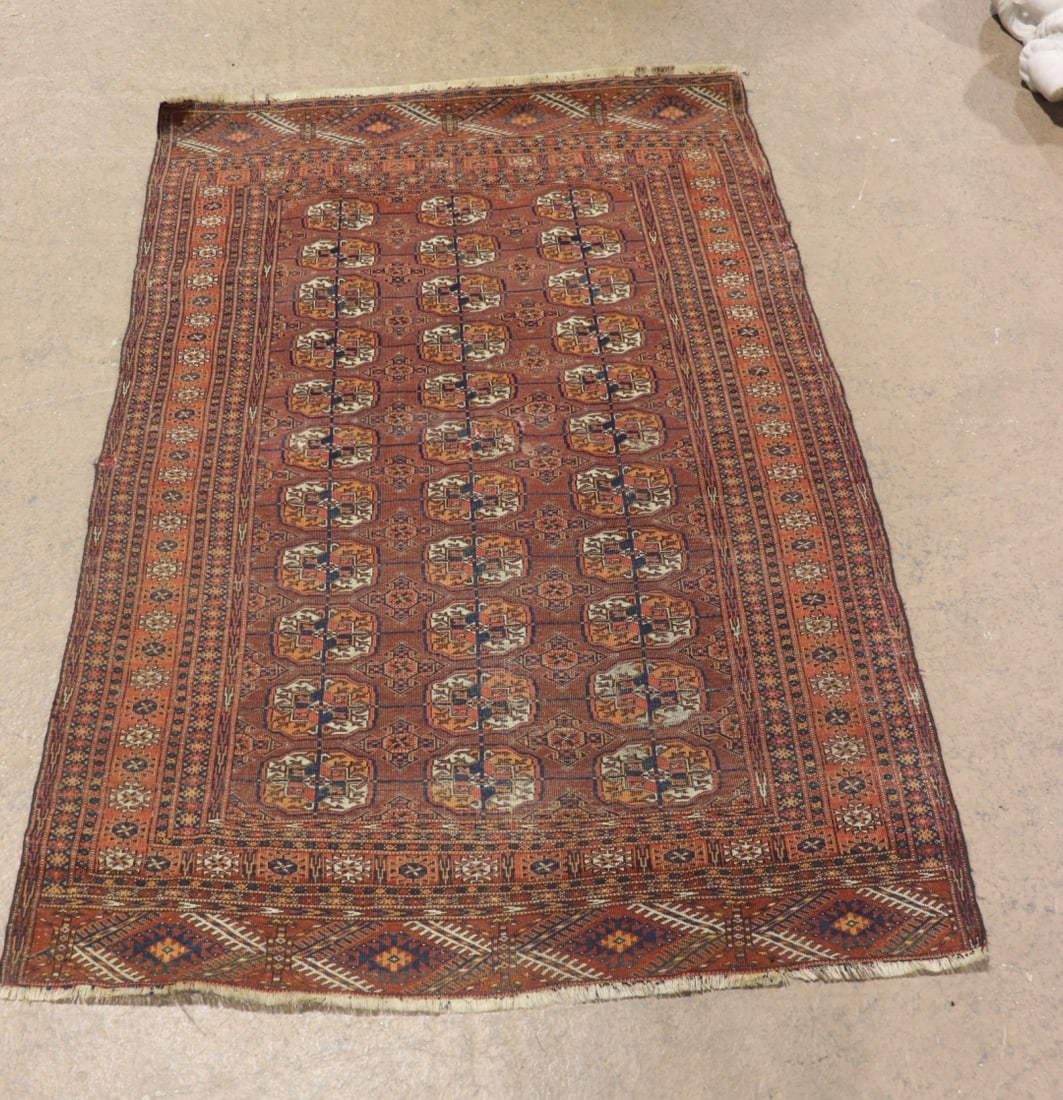 MULTICOLORED THROW RUG - 2