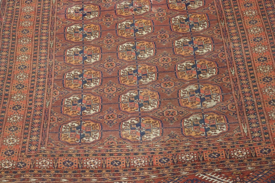 MULTICOLORED THROW RUG - 4