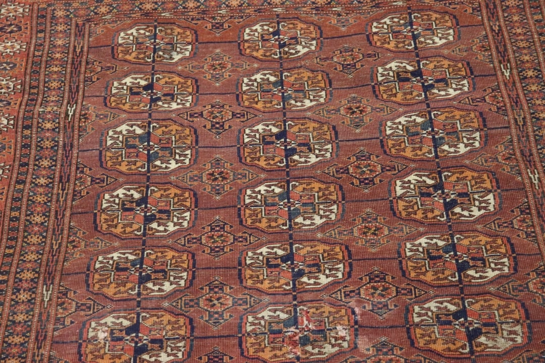 MULTICOLORED THROW RUG - 5