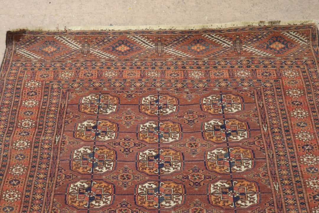 MULTICOLORED THROW RUG - 6