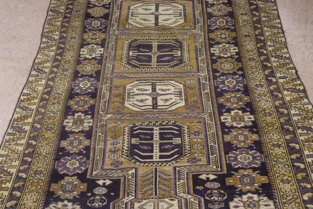 MULTICOLORED THROW RUG - 4